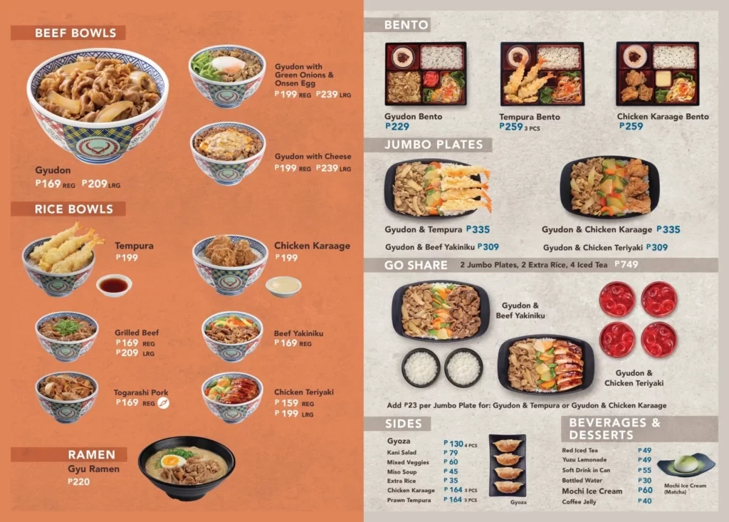 Ippon-Yari-Donburi-Menu