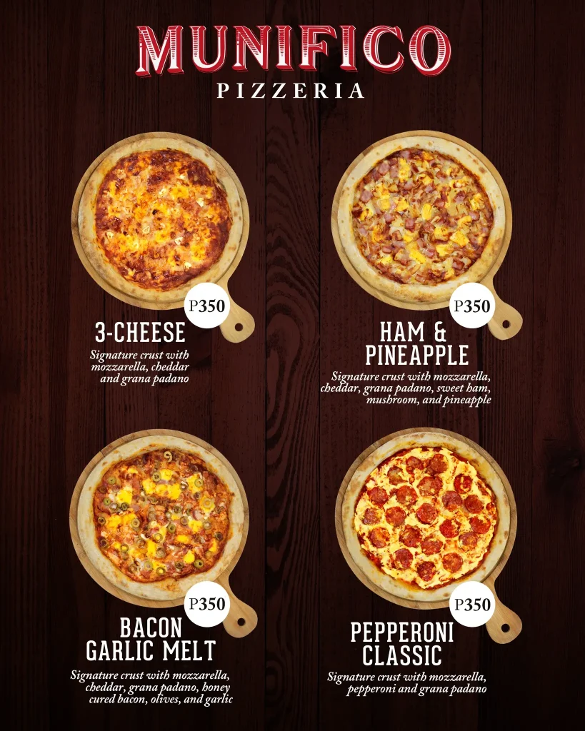 Munifico-Pizzeria-Pizza-Selection