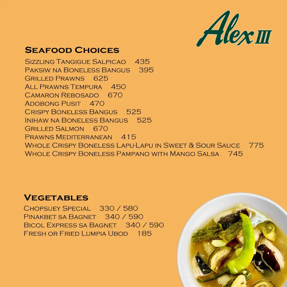 Seafood-Menu-Choices-Of-Alex-III